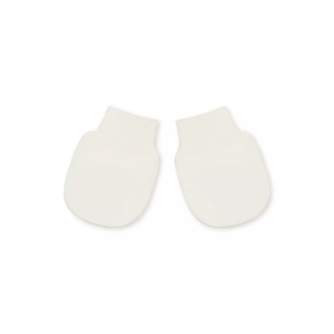 Ivory cotton gloves