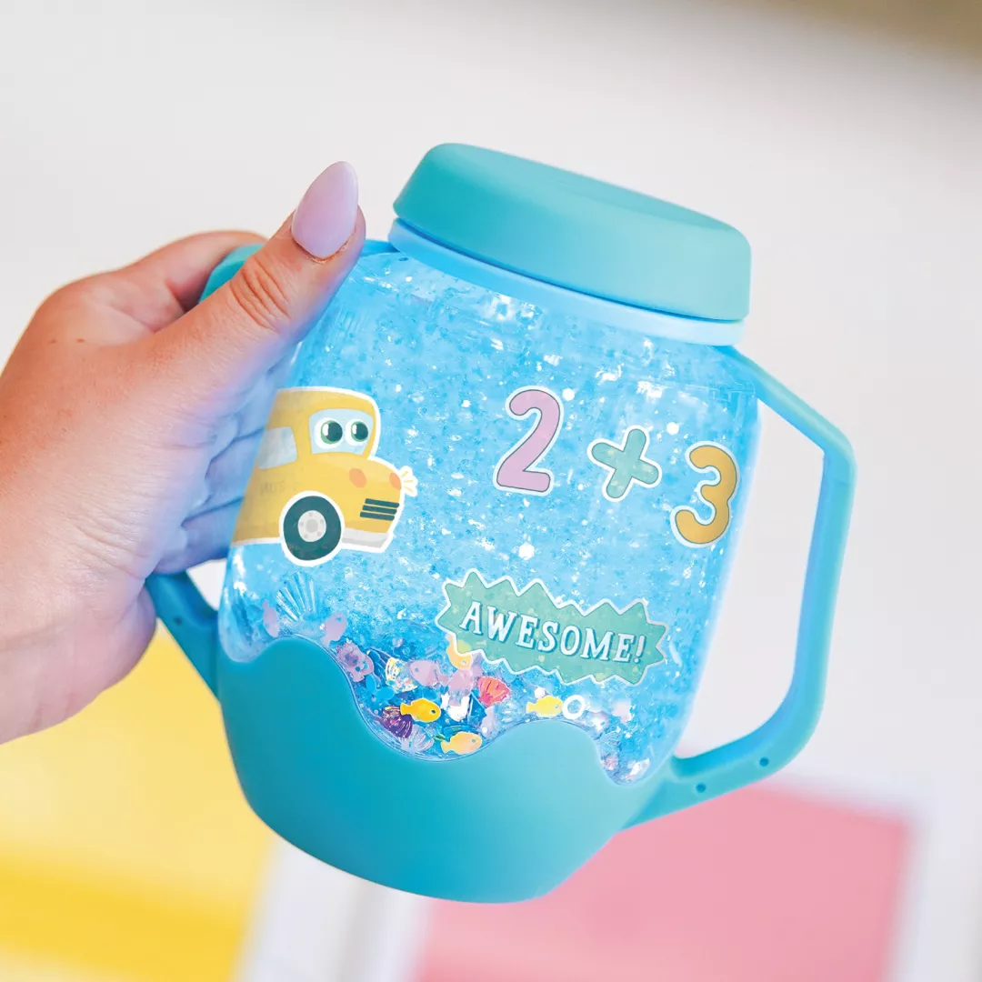 Glo Pals DIY Jarset blue ABC
