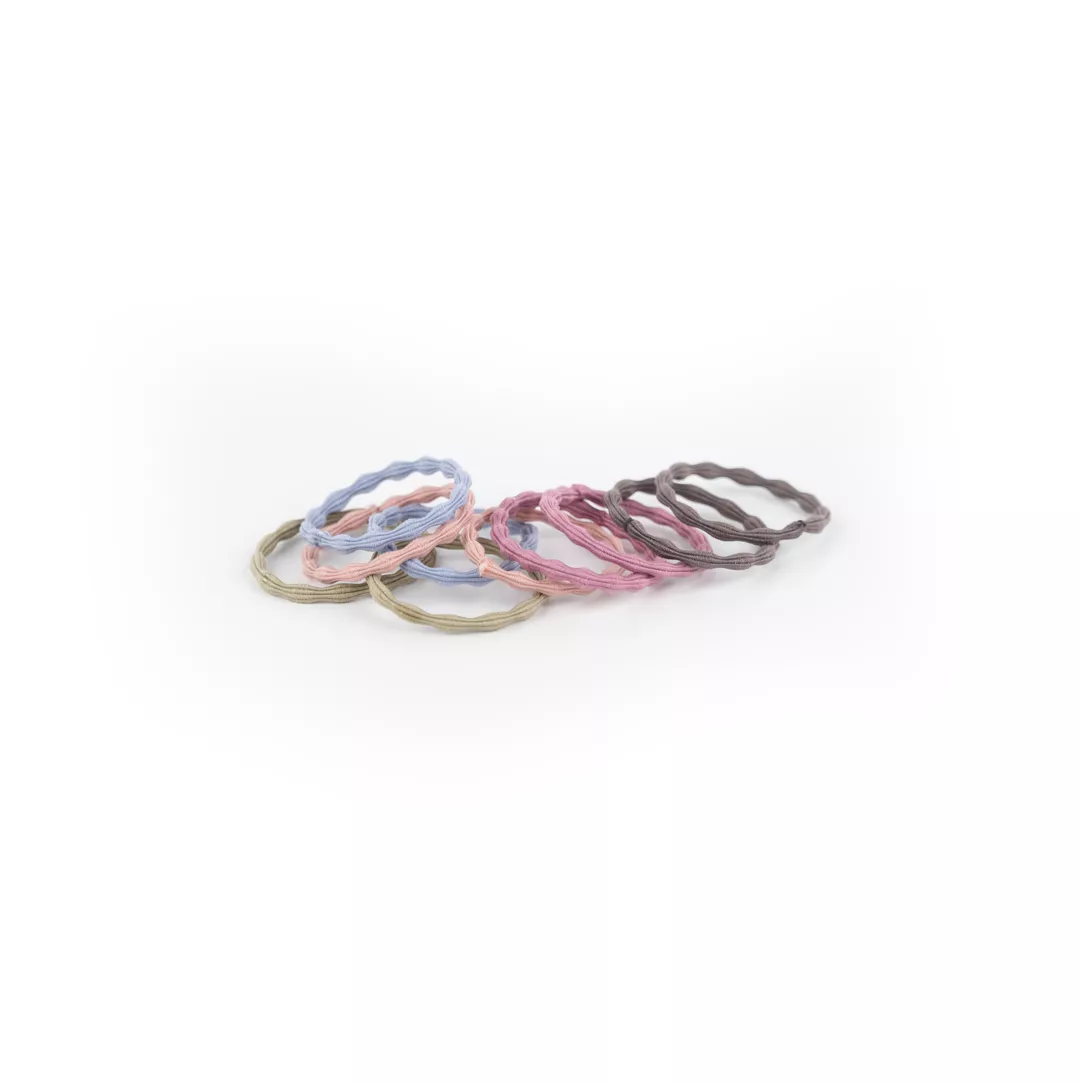 Busy Lizzie - Elastics - Mini - Dusty pastels